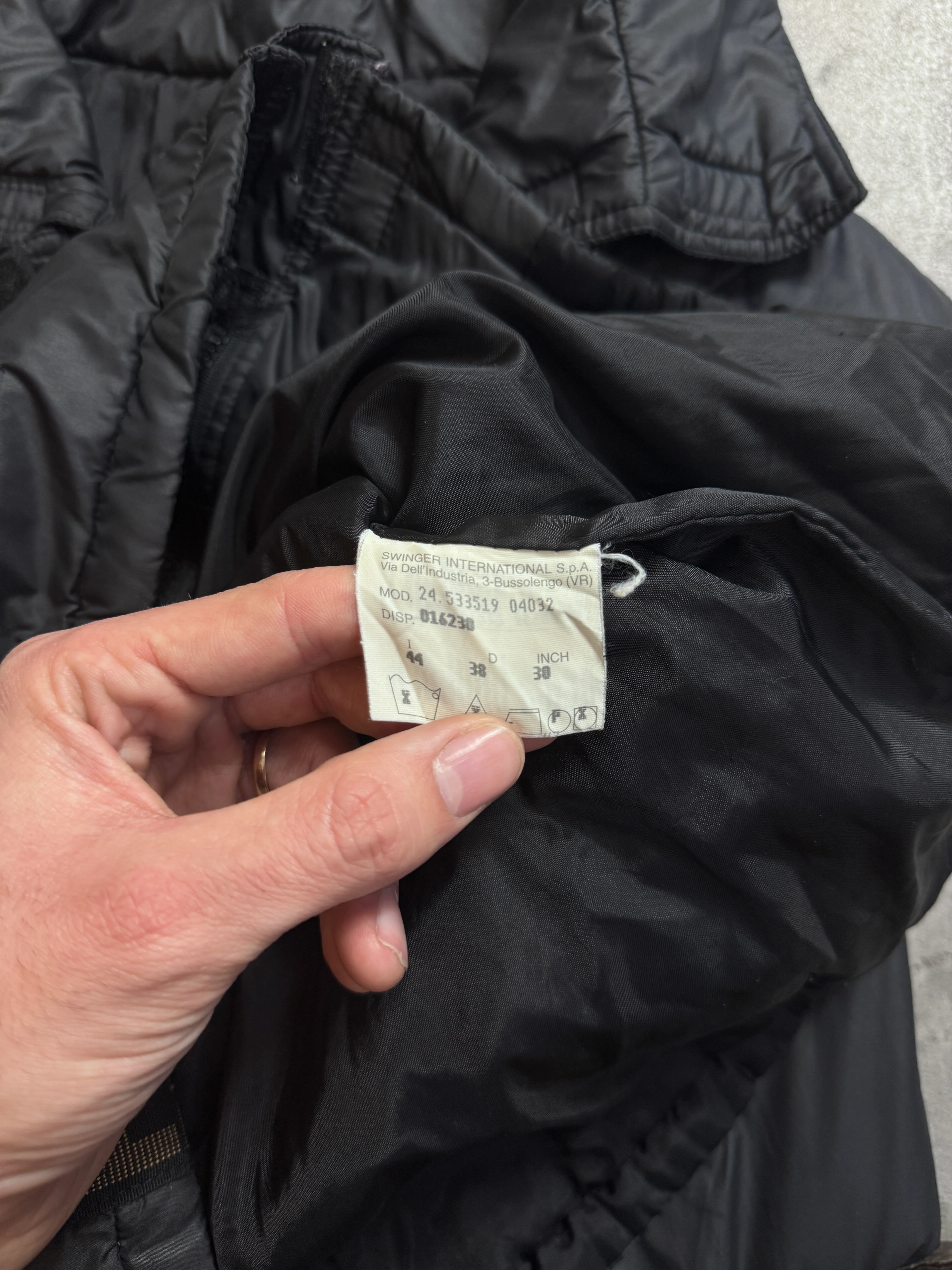 1990's Fendi Lightweight Quilted Puffer Jacket - Image 5