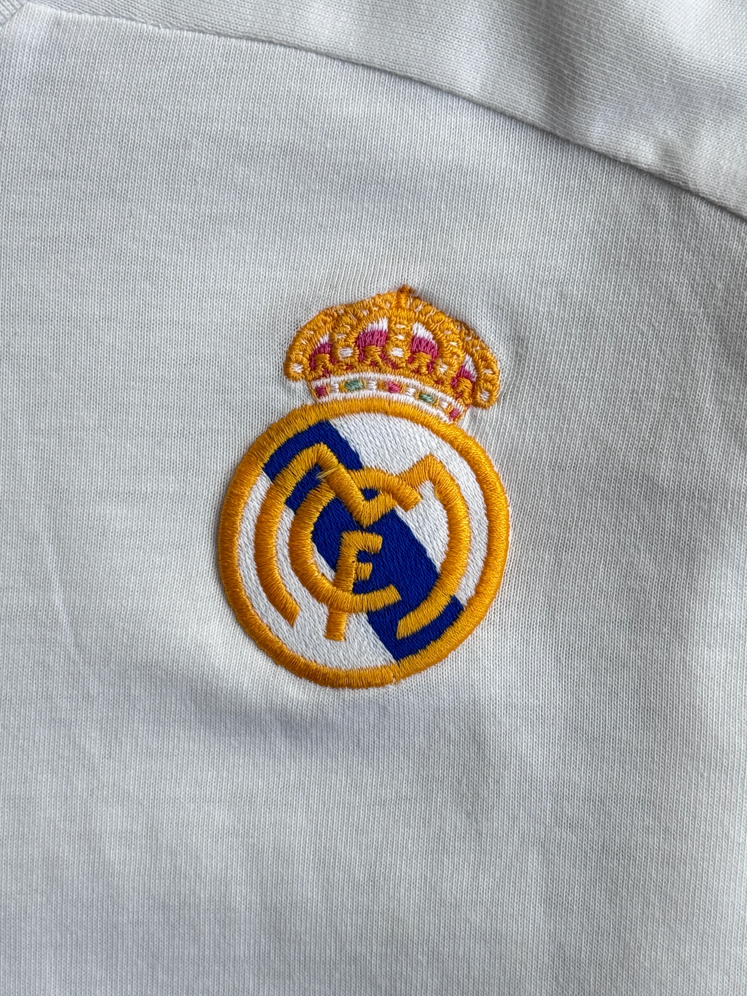 2001-02 Real Madrid Adidas Training Shirt - Image 3