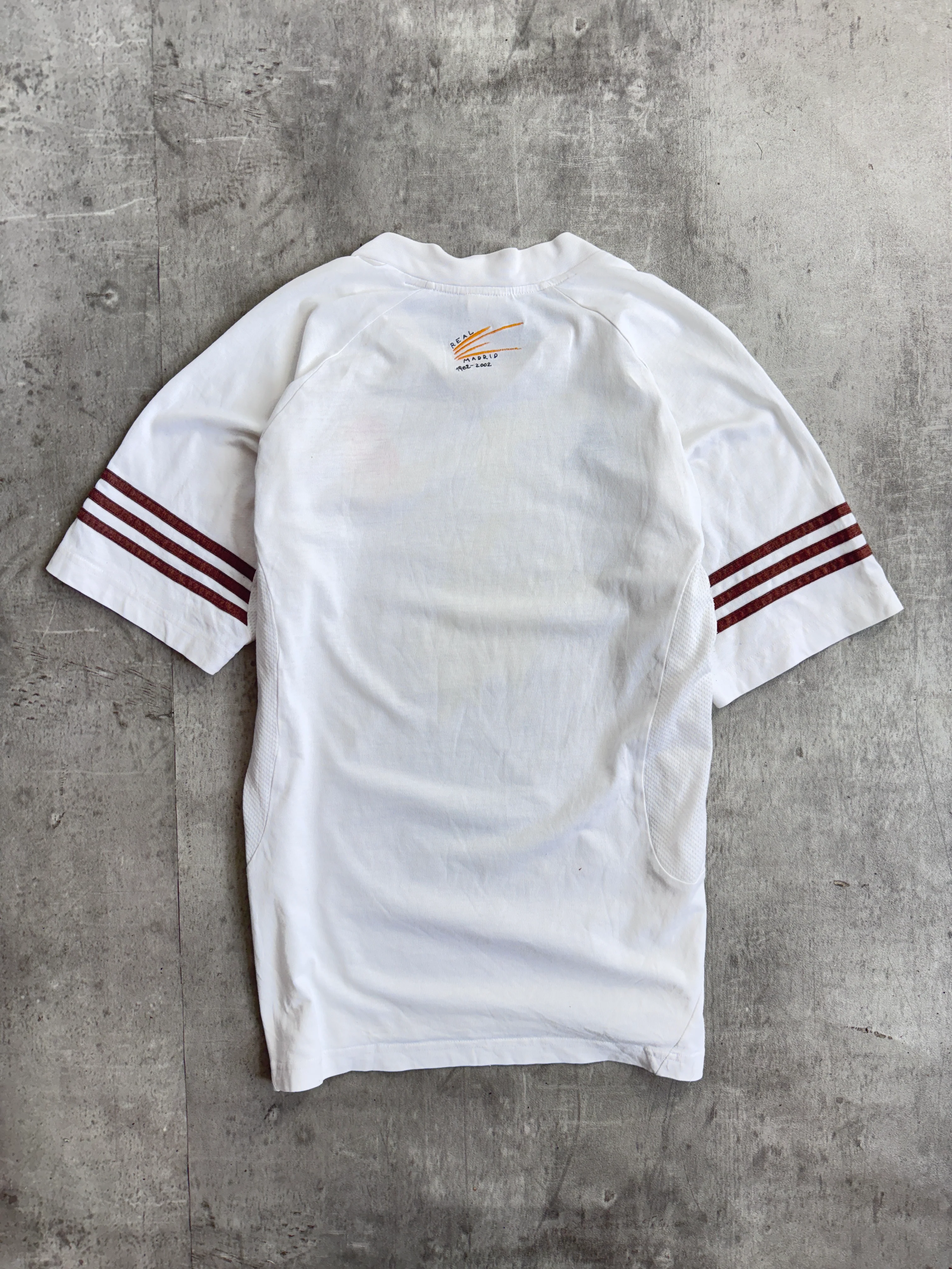 2001-02 Real Madrid Adidas Training Shirt - Image 5