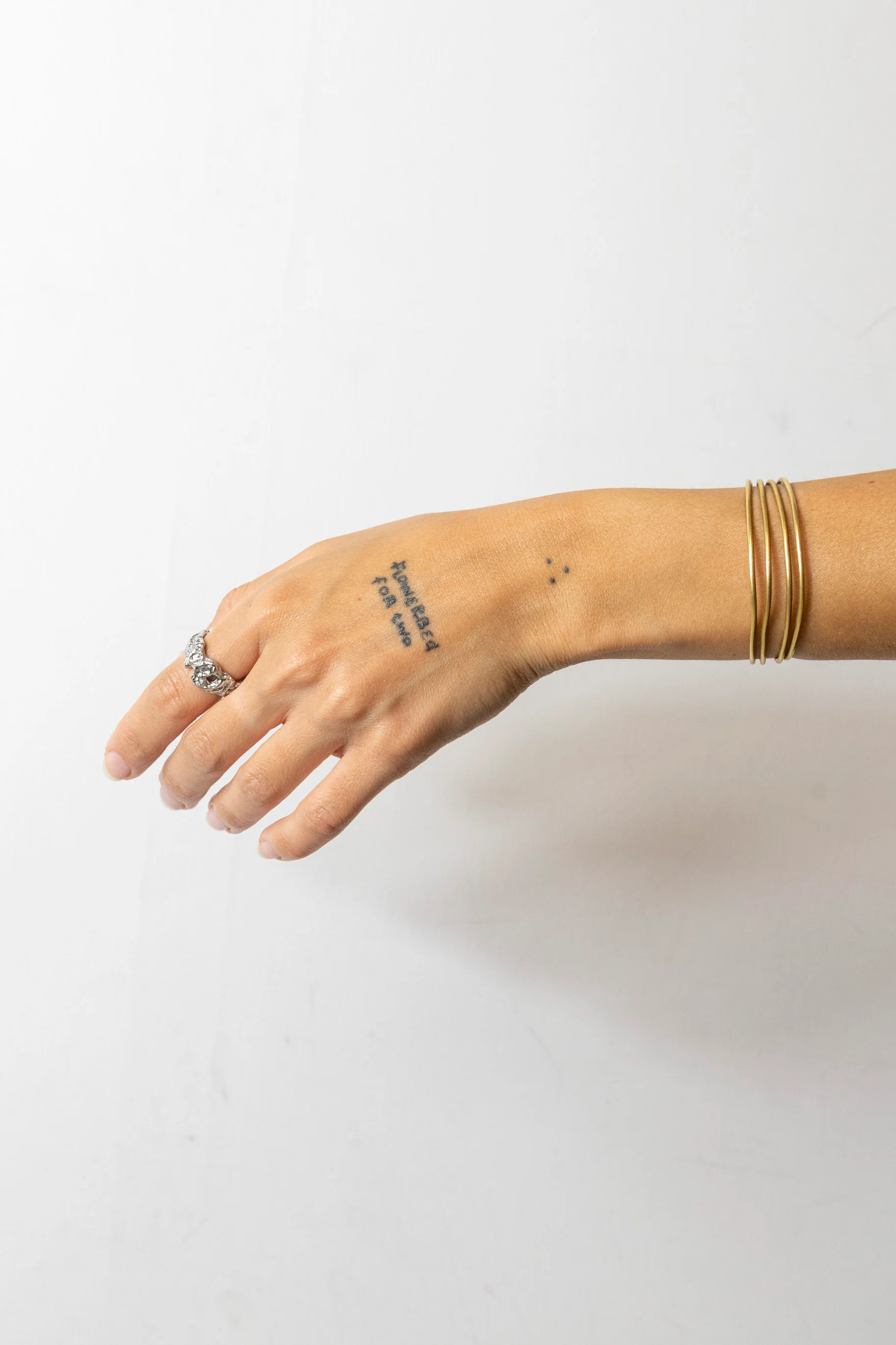 Silver Gloop Ring - Image 4