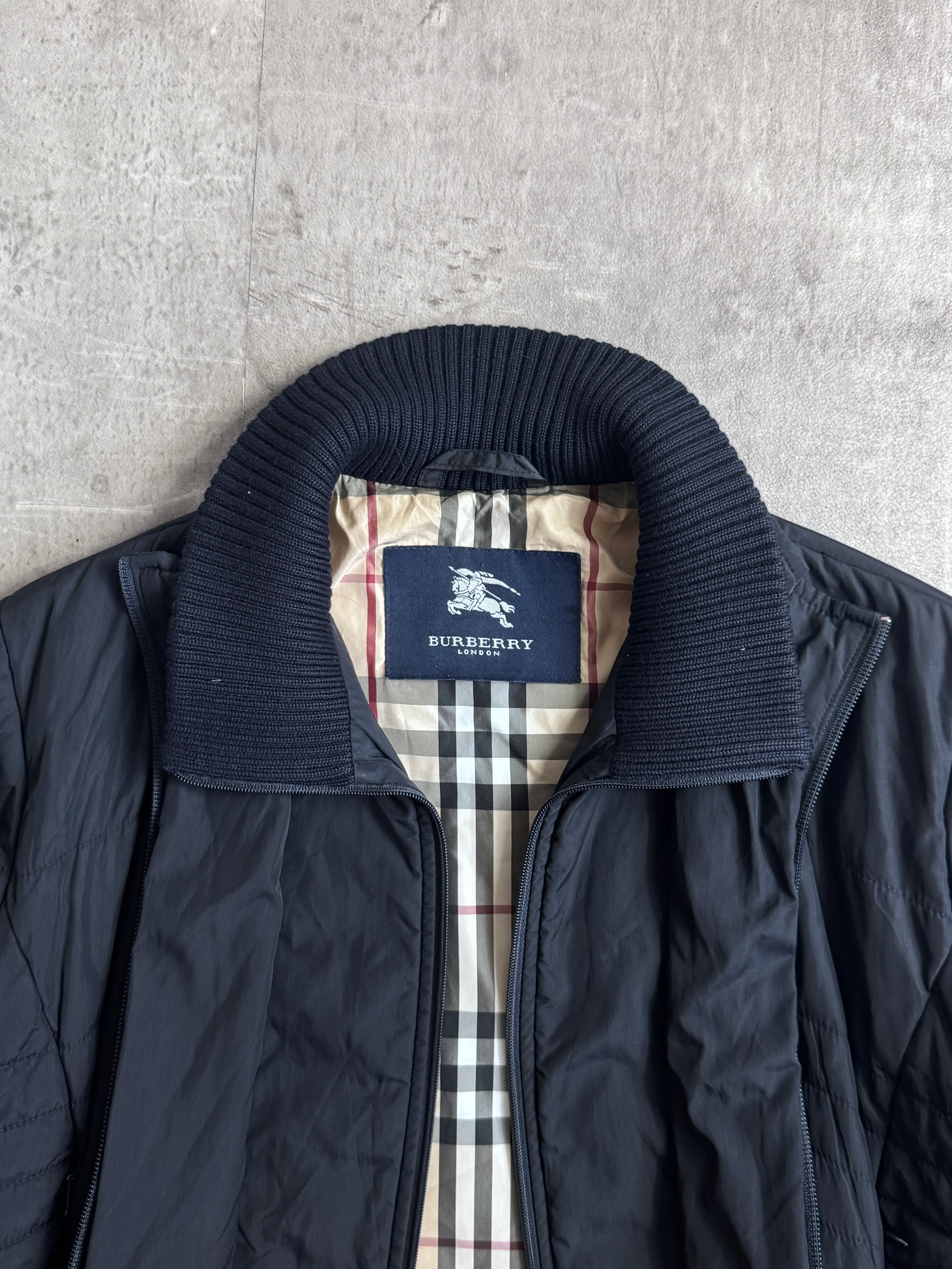 Burberry Double Layer Nova Check Lined Insulated Jacket - Image 3