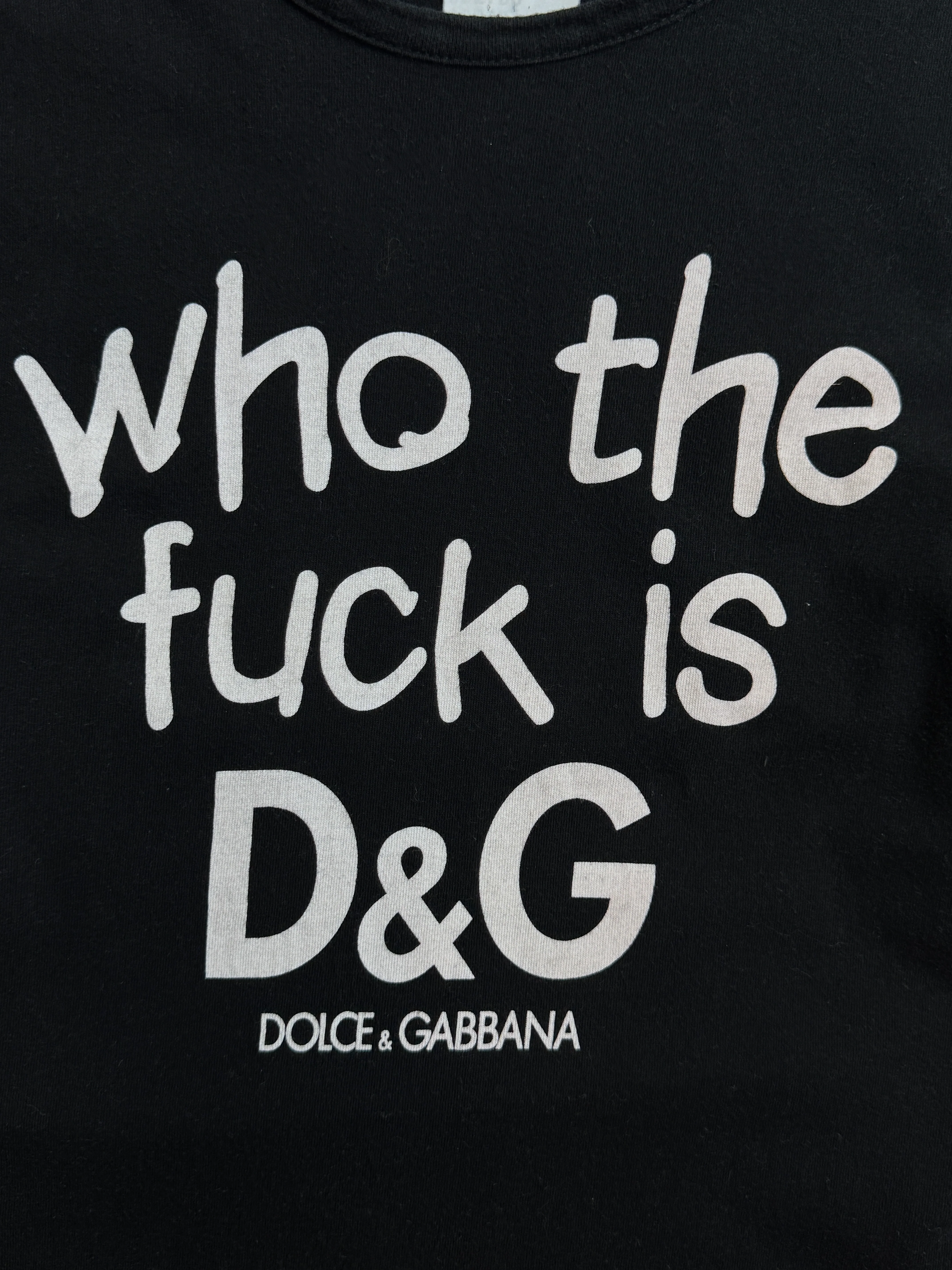 D&G "Who The F*CK Is D&G" Graphic Tee - Image 3