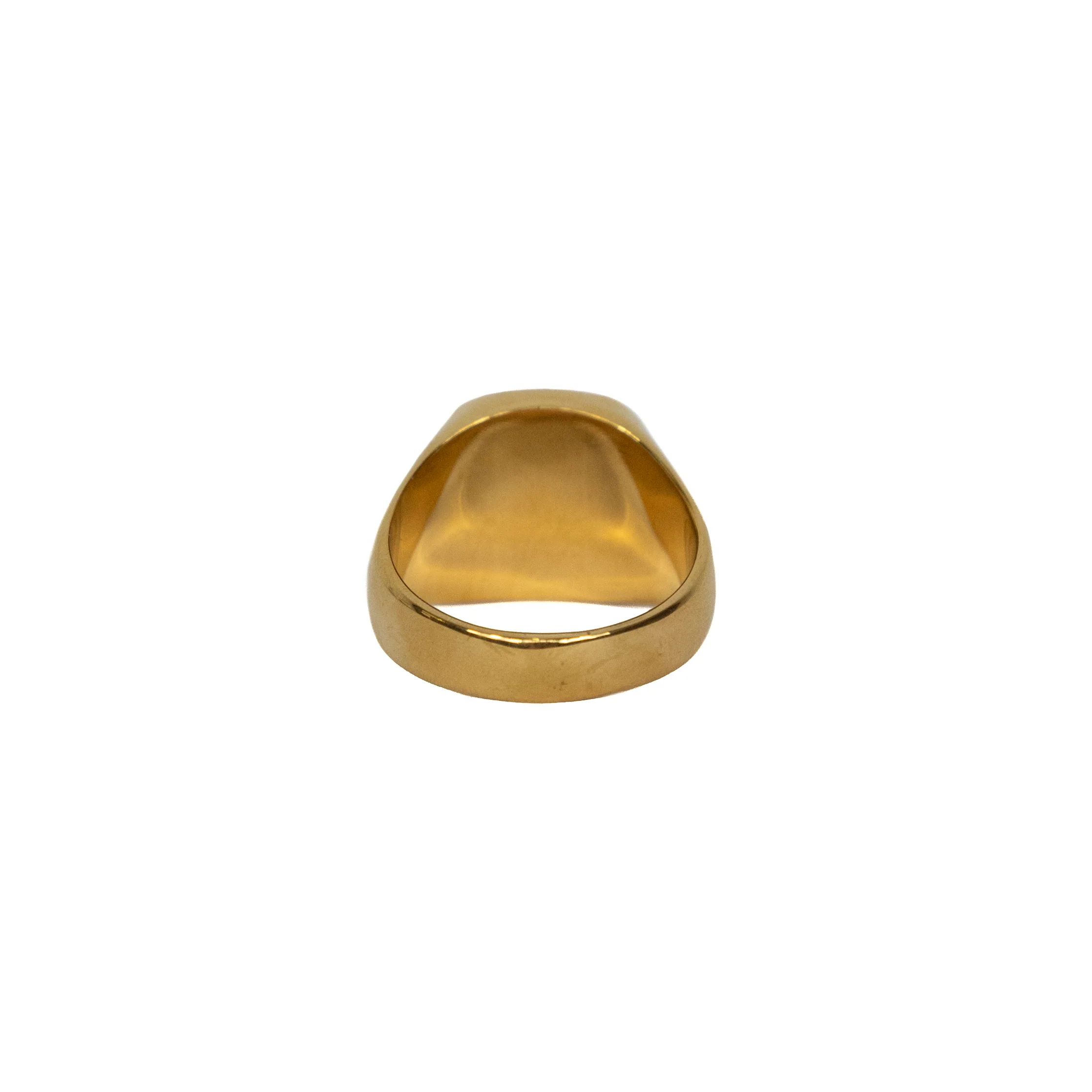 Gold Black Square Ring - Image 3
