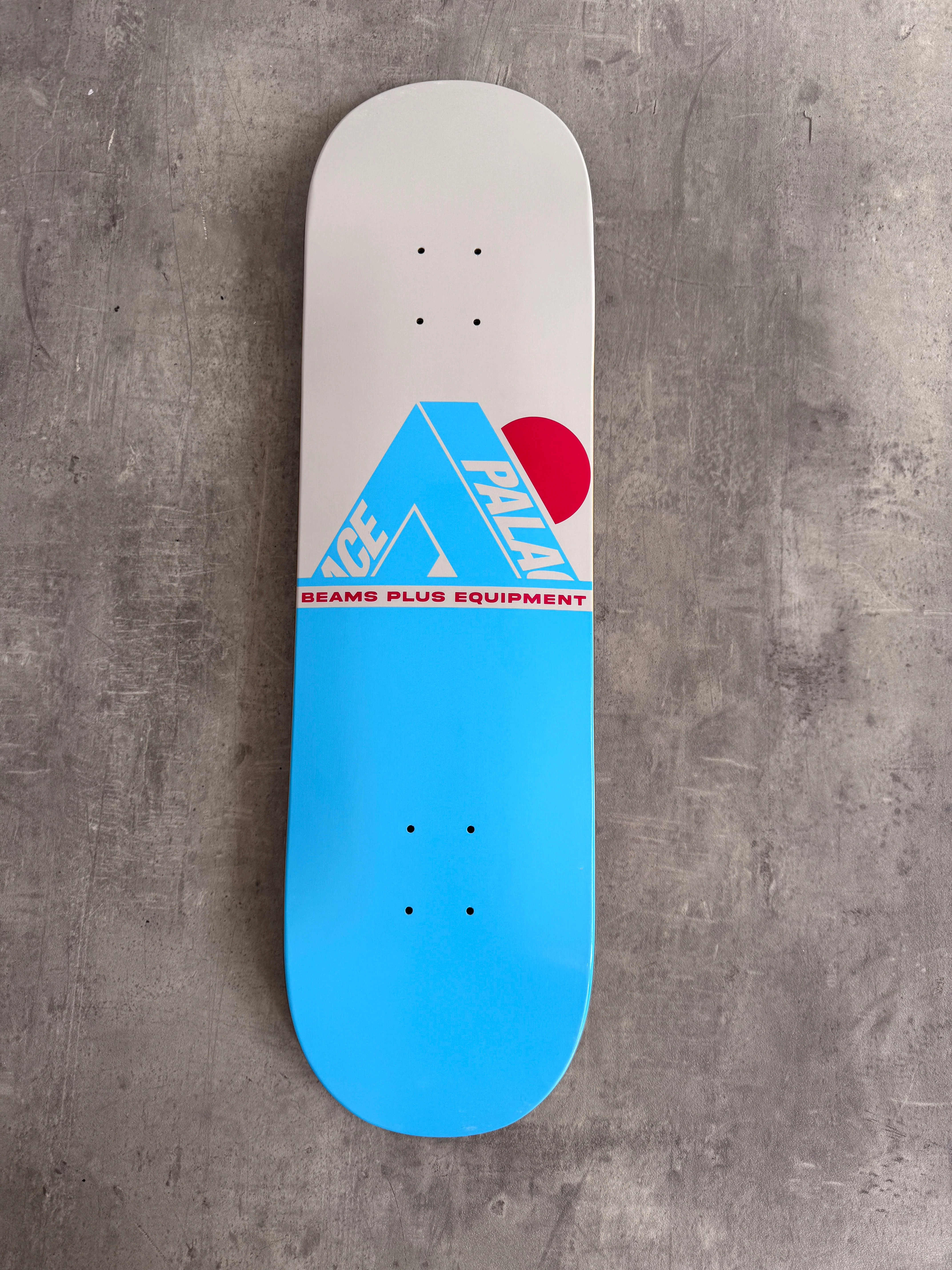 Palace x Beams Plus Blue/White Board Deck - Image 3