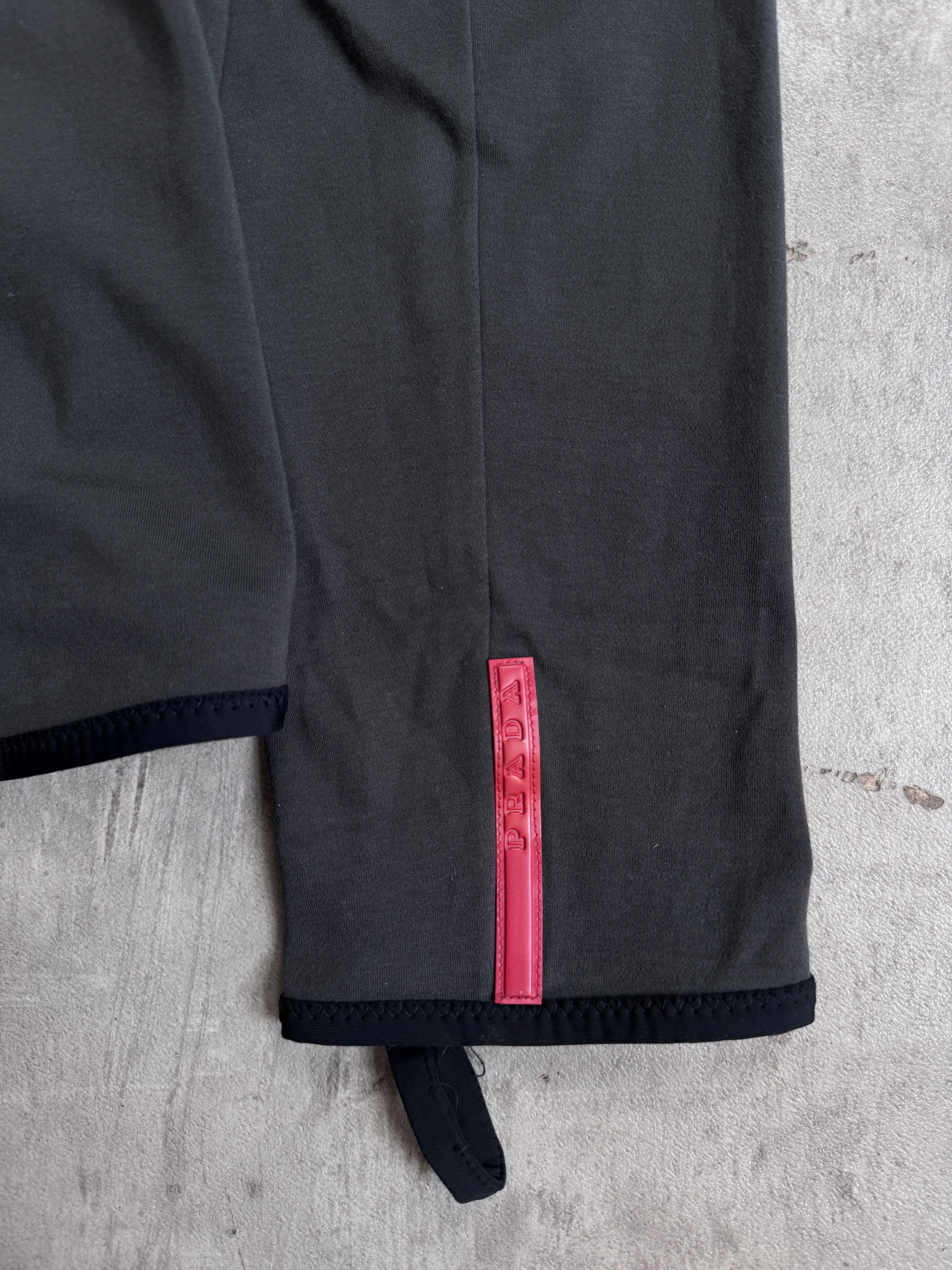 Prada Lightweight Black Cotton Hoodie - Image 5