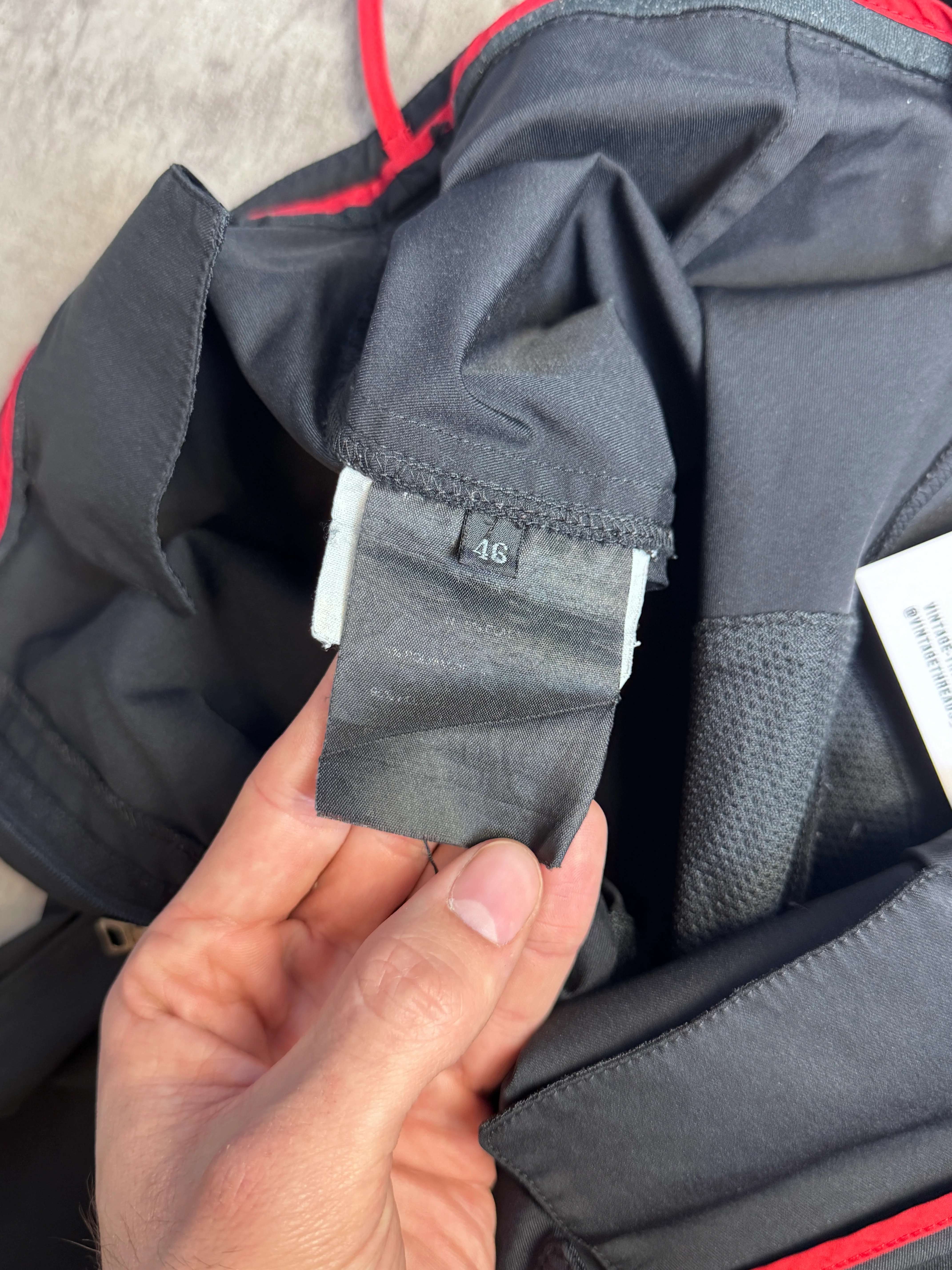 Prada Navy Lightweight Nylon Technical Trousers - Image 4