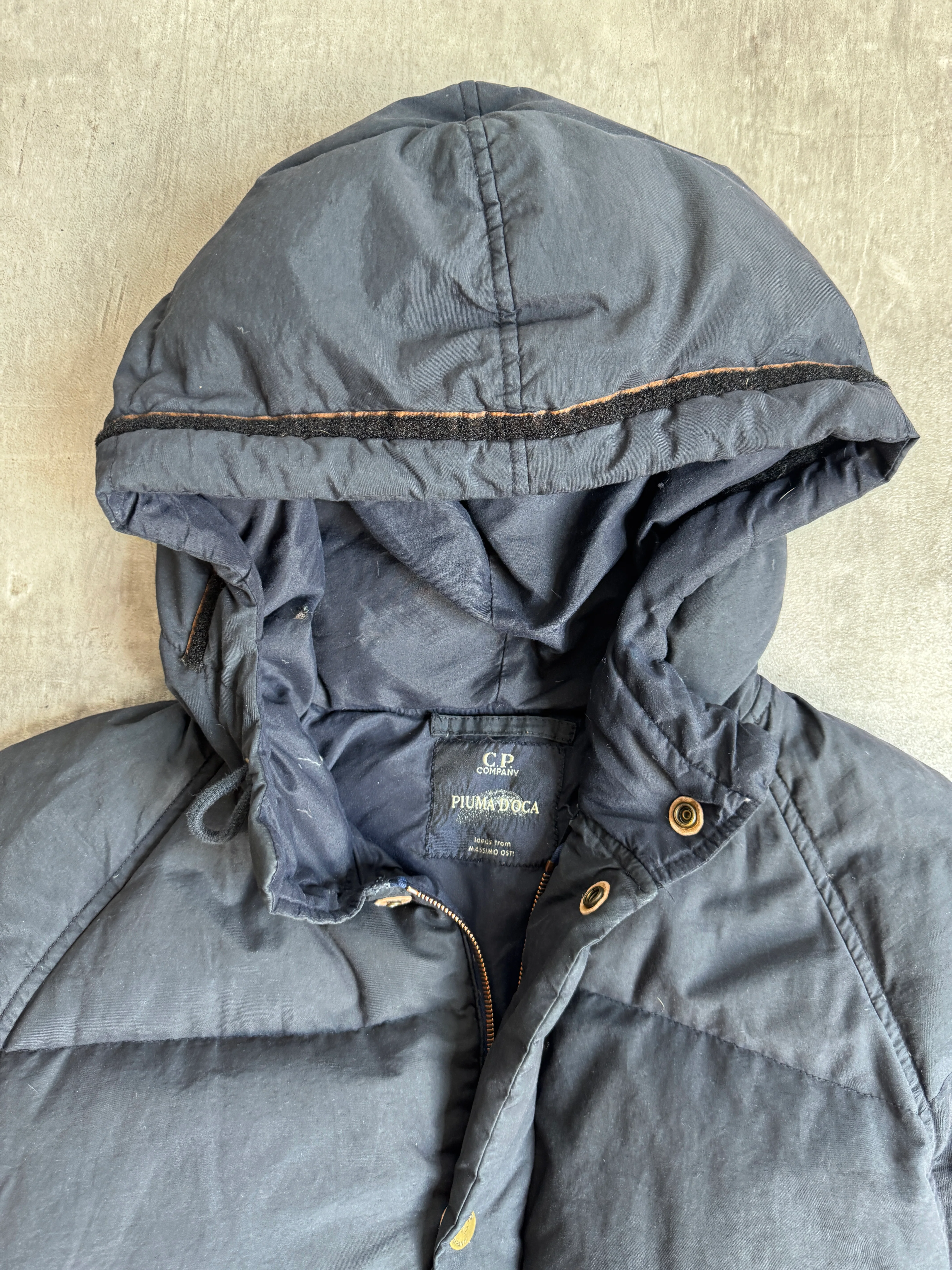 A/W 1991 C.P. Company Navy Puffer Jacket - Image 3